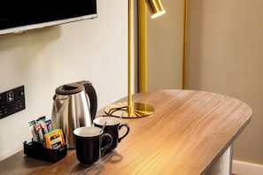 Standaard kamer, 1 tweepersoonsbed | Koffie en/of koffiezetapparaat