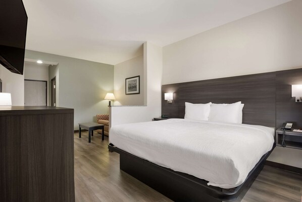 Suite, 1 King-Bett und Schlafsofa, Nichtraucher | Zimmersafe, Schreibtisch, Bügeleisen/Bügelbrett, kostenloses WLAN