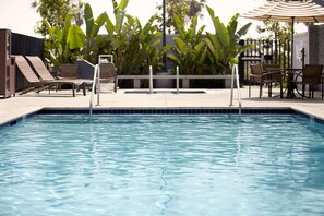 Seasonal outdoor pool