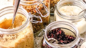 Free daily full breakfast