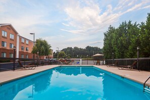 Seasonal outdoor pool