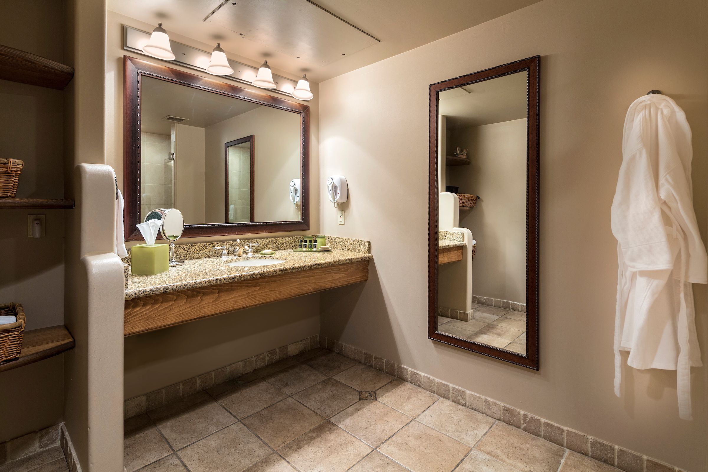 suite, fireplace | bathroom | designer toiletries, hair dryer, bathrobes, slippers