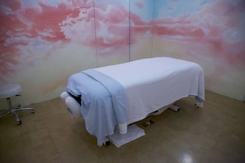 Couples treatment rooms, spa tub, body treatments, aromatherapy at The Hacienda & Spa at Hotel Santa Fe