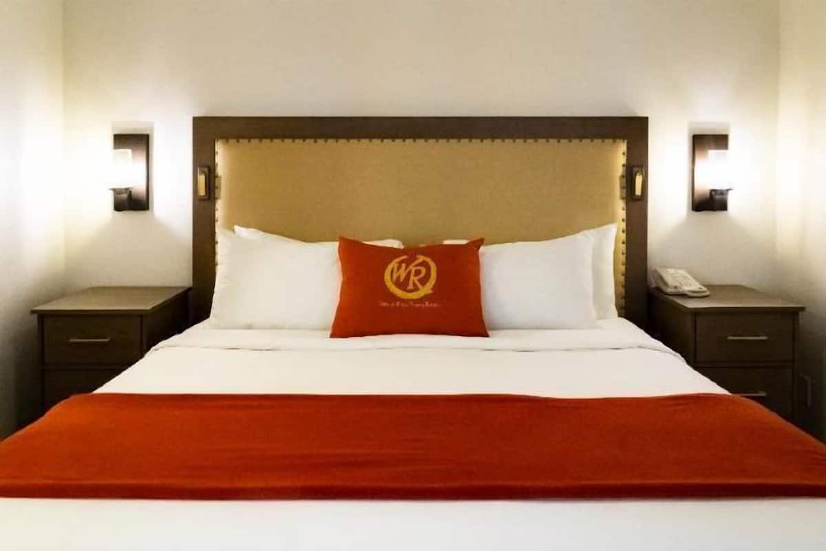 Hypo-allergenic bedding, in-room safe, iron/ironing board