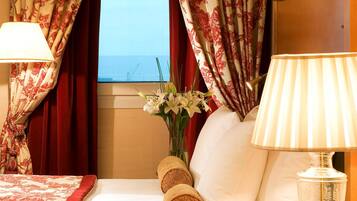 Premium bedding, minibar, in-room safe, desk