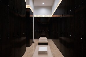 Couples treatment rooms, sauna, steam room, Turkish bath