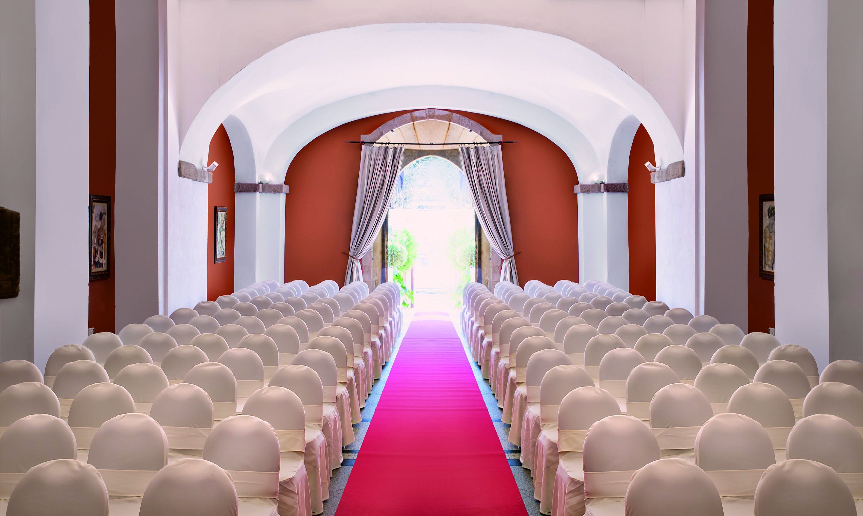 indoor wedding