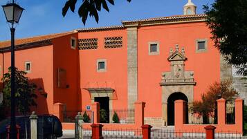 Voorkant van accommodatie