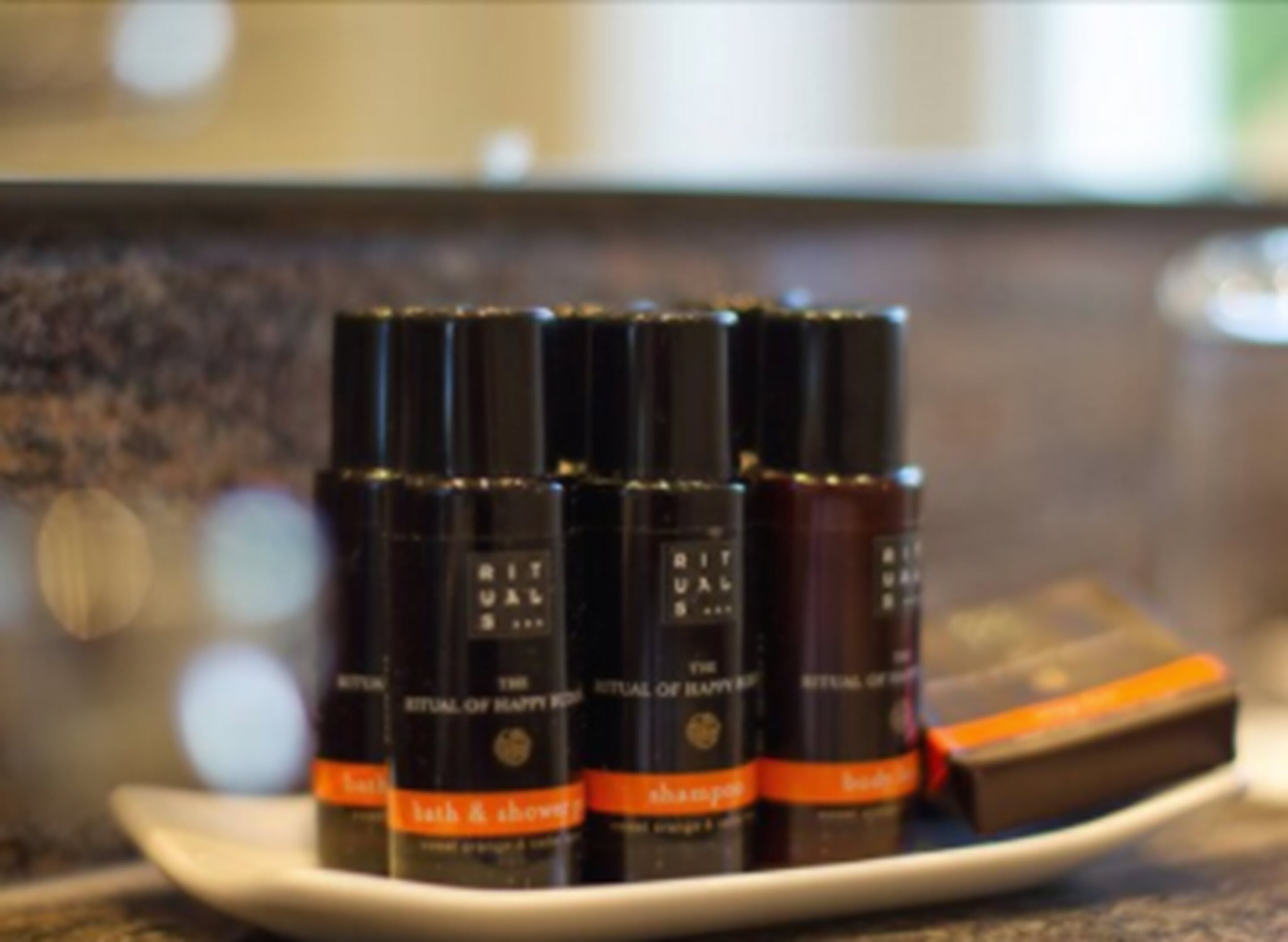 jetted bath, rainfall showerhead, free toiletries, hair dryer