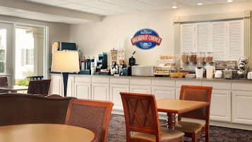 Free continental breakfast