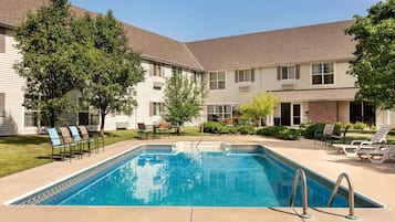 Seasonal outdoor pool