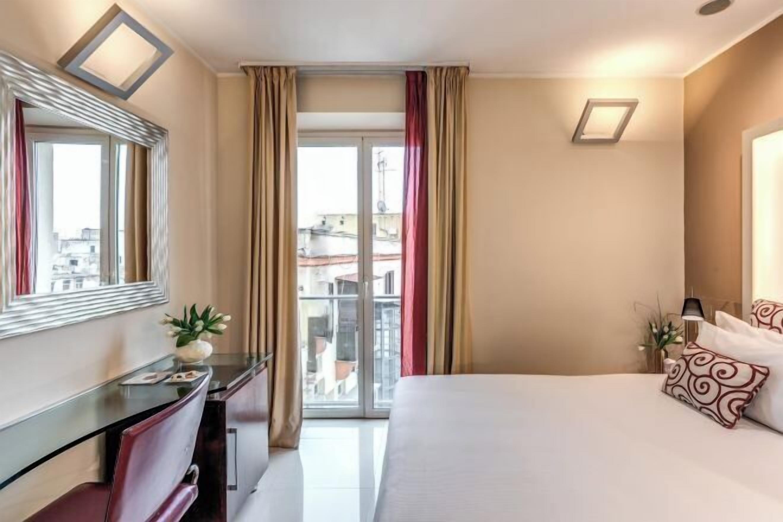 1 غرفة نوم وملاءات من القطن المصري وأغطية فراش متميزة