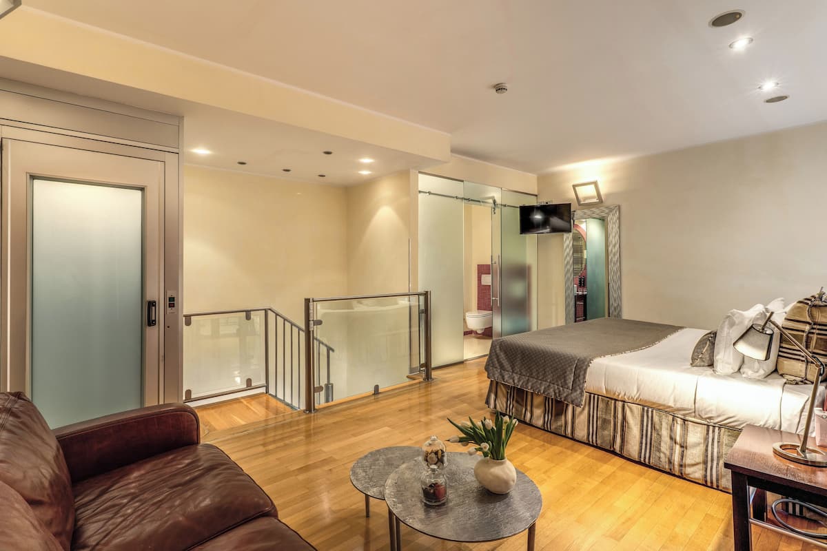 Suite | 1 chambre, draps en coton égyptien, literie de qualité supérieure