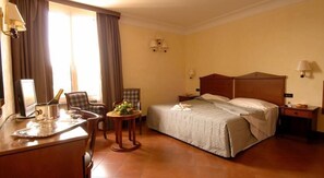 Premium bedding, minibar, in-room safe, desk