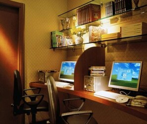 Business center - Hotel Piemonte (Rome)