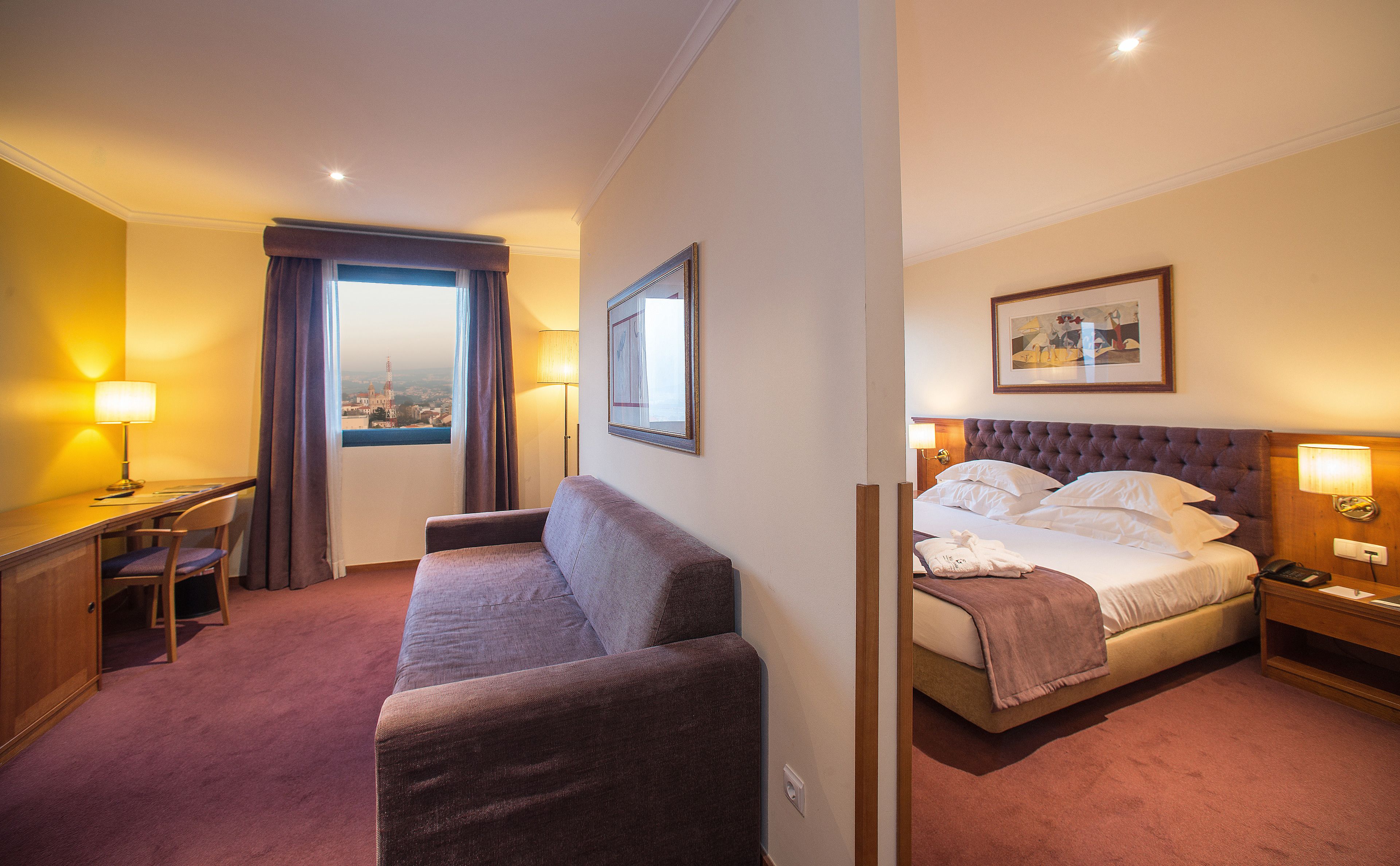 Minibar, desk, blackout curtains, free WiFi