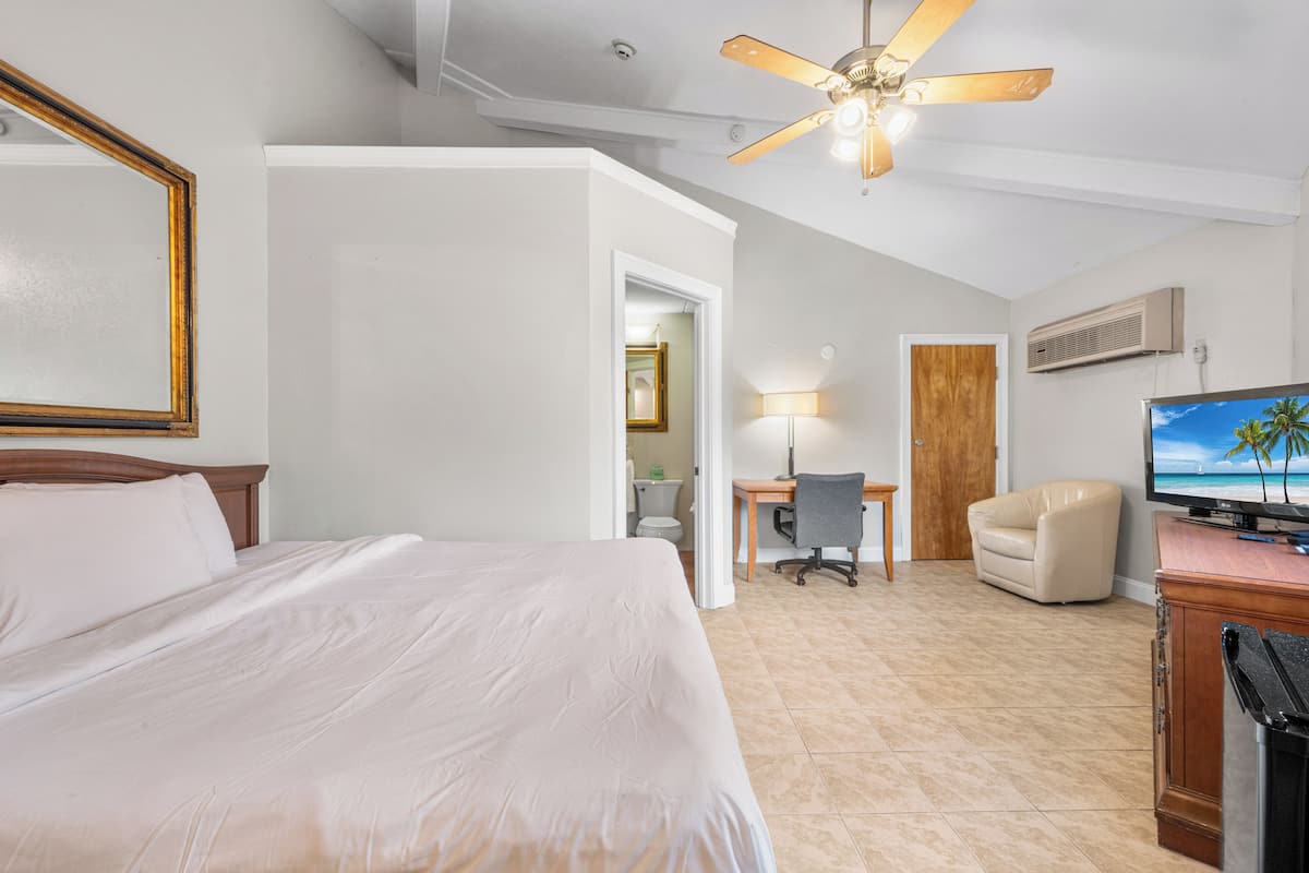 In-room safe, iron/ironing board, free WiFi, bed sheets