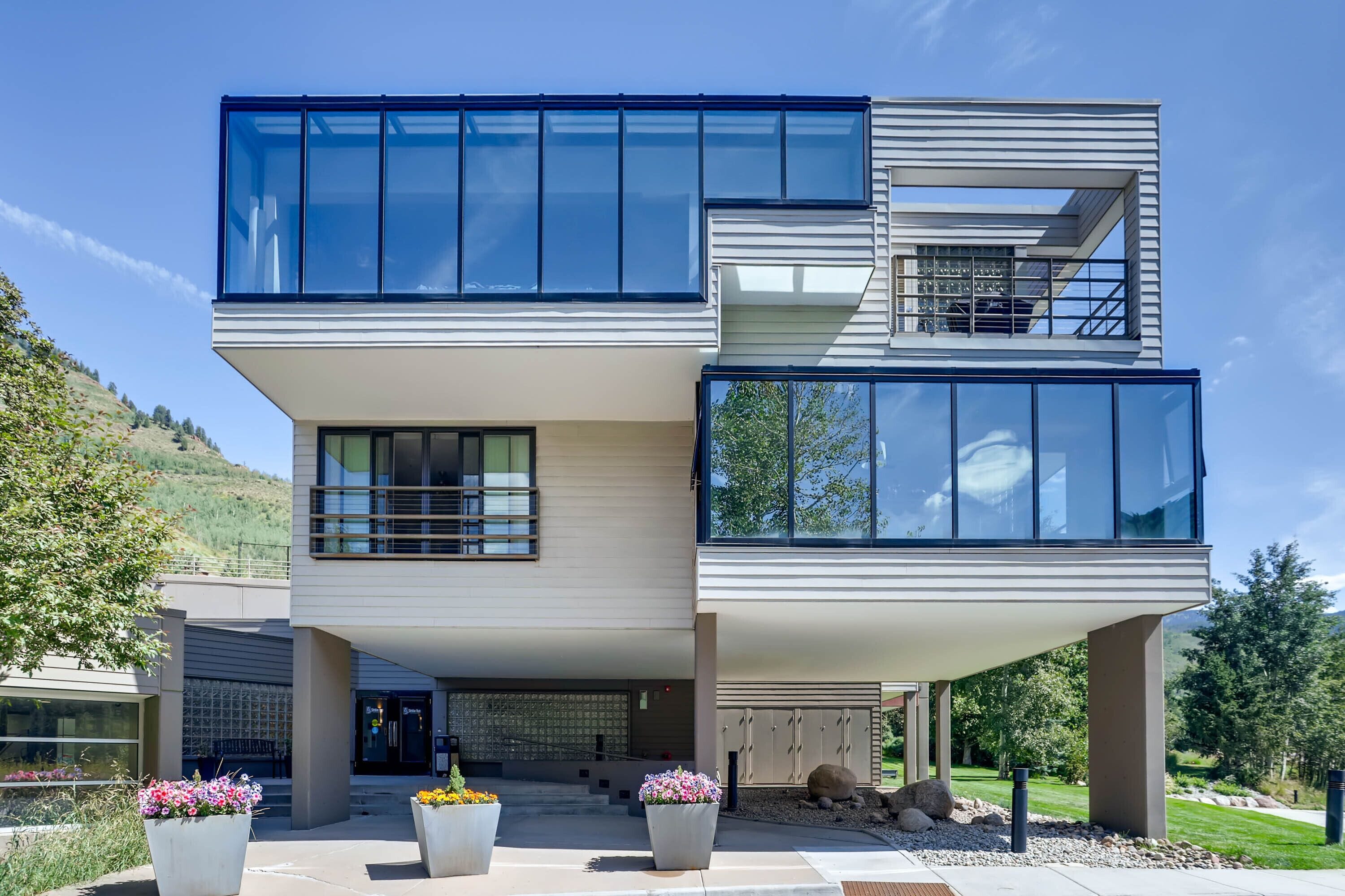 Fachada de la propiedad