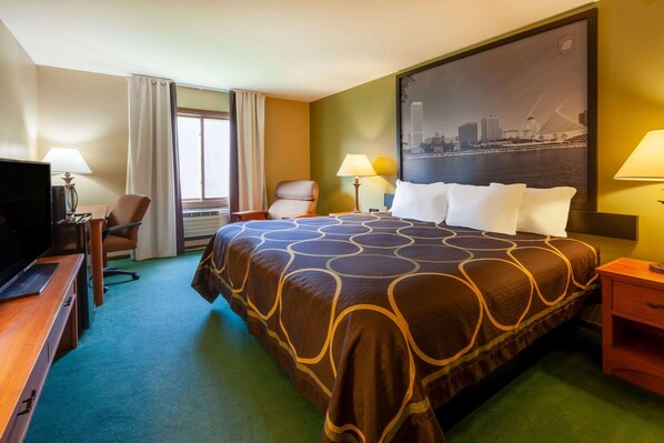 Zimmer, 1 King-Bett, barrierefrei, Nichtraucher (Mobility, Bathtub w/Grab Bars)