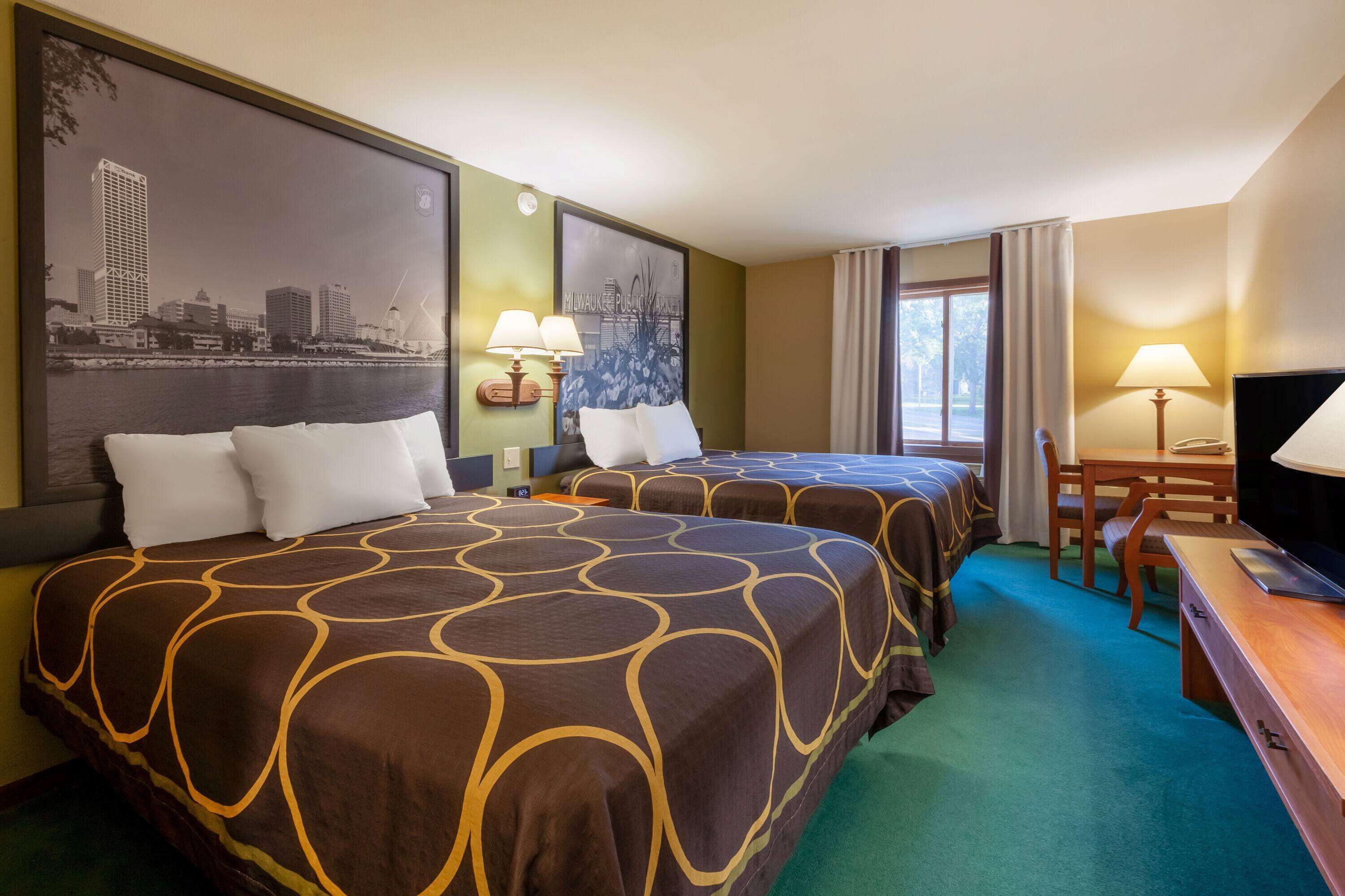 Blackout drapes, iron/ironing board, free WiFi, bed sheets