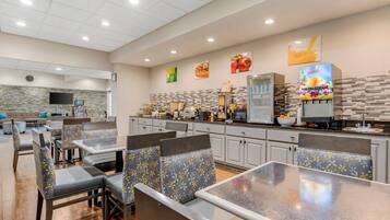 Free buffet breakfast