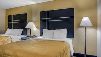 1 bedroom, premium bedding, pillow-top beds, desk