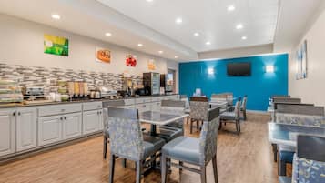 Free buffet breakfast