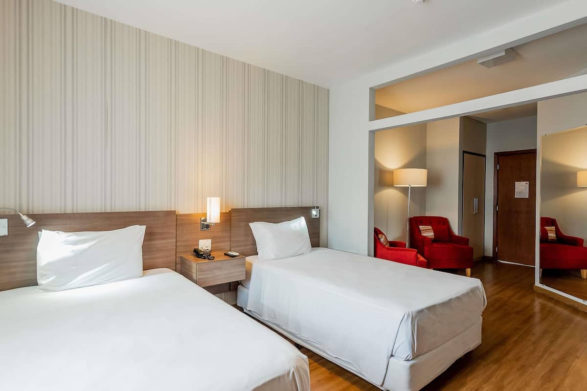Minibar, in-room safe, desk, blackout drapes