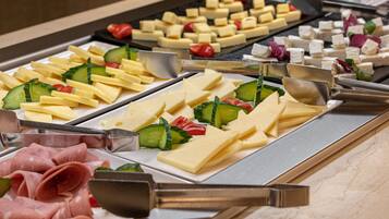 Daily buffet breakfast (EUR 15 per person)
