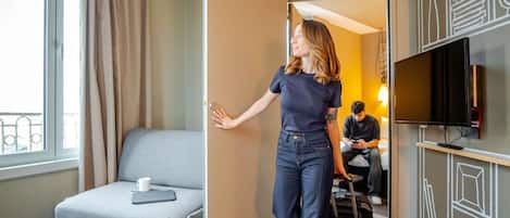 Superior Room, 1 Double Bed with Sofa bed (1 place) | Premium bedding, pillowtop beds, desk, laptop workspace