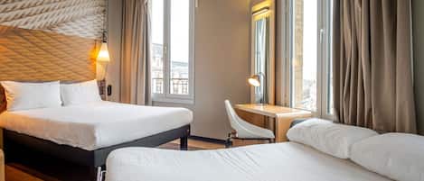 Superior Room, 2 Double Beds | Premium bedding, pillowtop beds, desk, laptop workspace