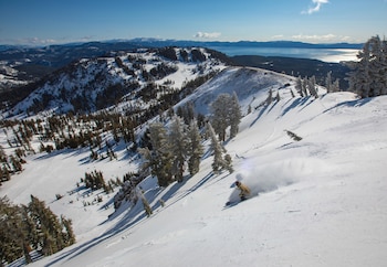 Skiing at The Village at Palisades Tahoe