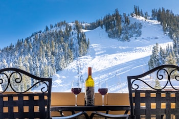 Patio, balcany or terrace at The Village at Palisades Tahoe