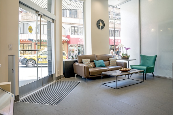 Zona de estar del vestíbulo