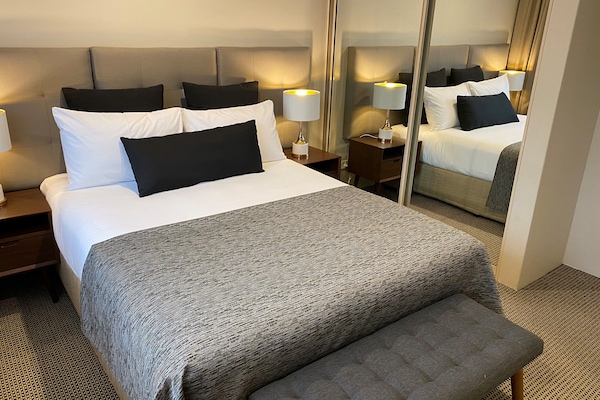 Executive Two Bedroom | Minibar, desk, iron/ironing board, cribs/infant beds