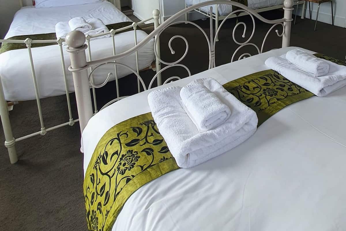 Desk, iron/ironing board (on request), free WiFi, bed sheets