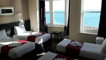 Desk, iron/ironing board, free WiFi, bed sheets