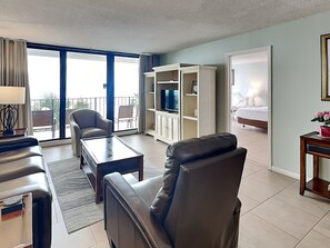 Condo, Multiple Beds, Balcony, Ocean View (T2 209 - No Pets) | 3 bedrooms, individually decorated, individually furnished - Edgewater Beach & Golf Resort by Resort Collection (Panama City Beach)