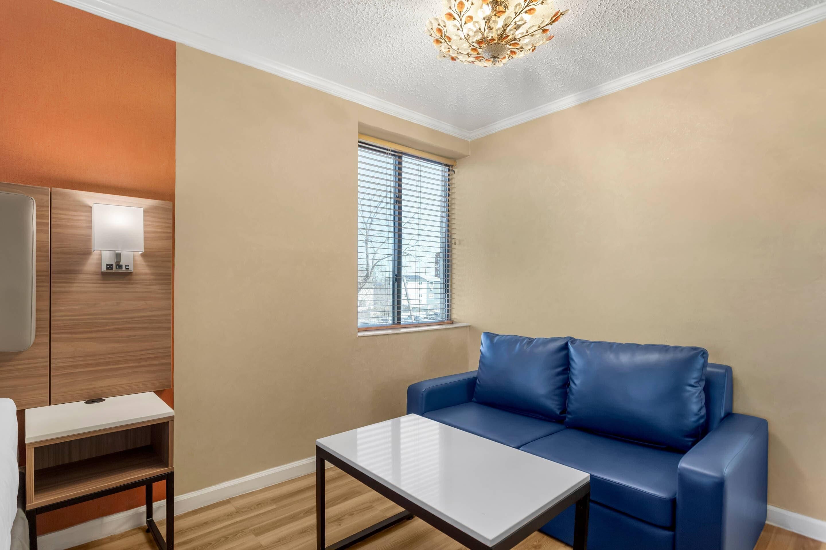 Desk, soundproofing, iron/ironing board, free WiFi