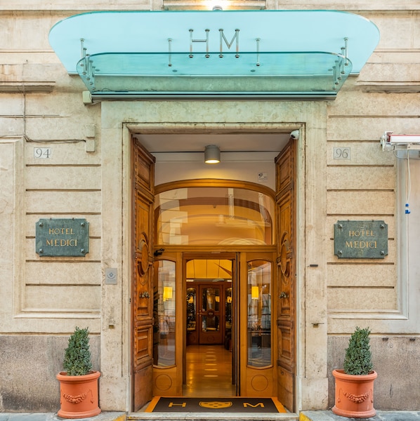 Façade de l’hébergement