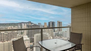 Chambre Deluxe, 2 grands lits (Studio City View) | Vue sur la ville