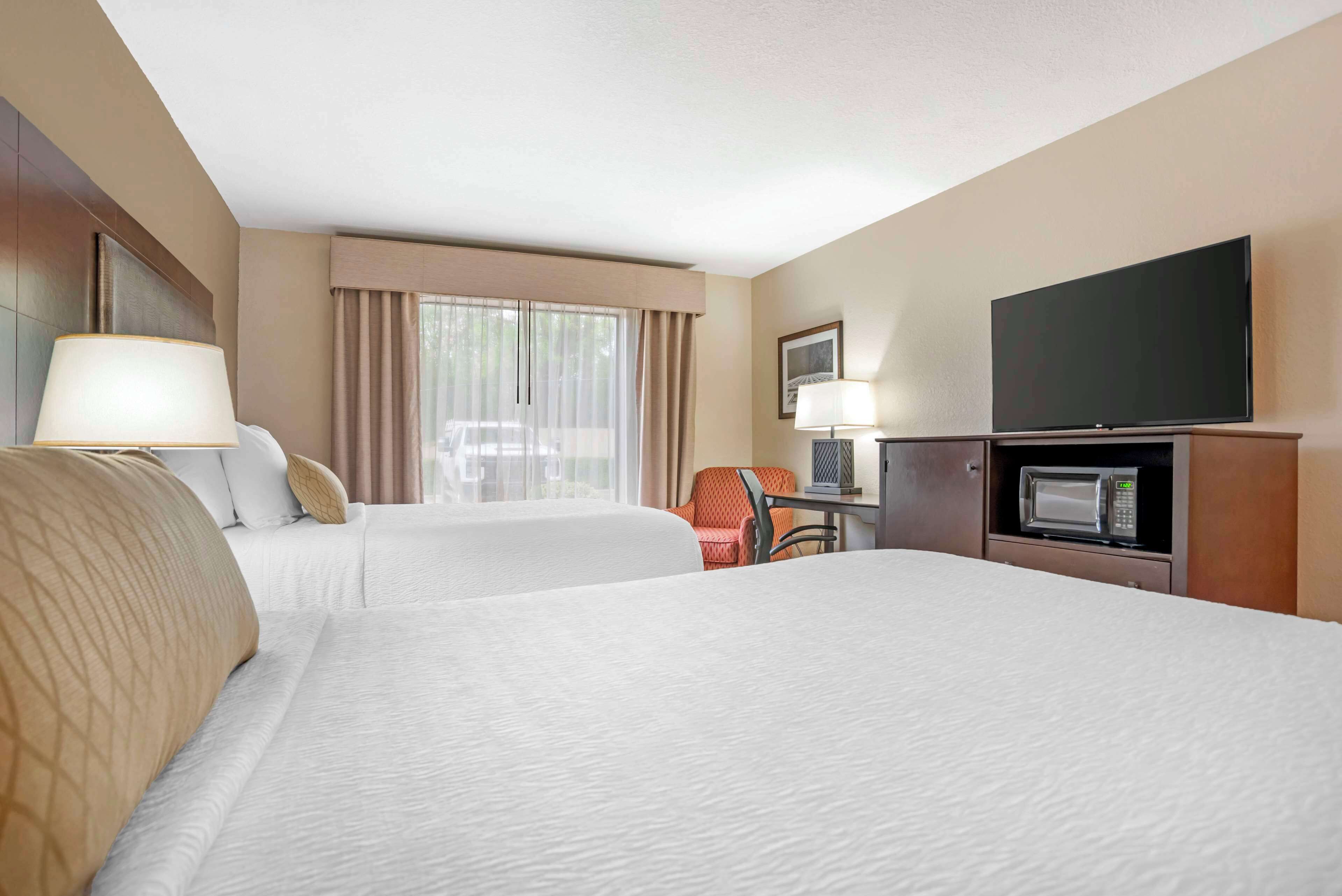 pillow-top beds, in-room safe, desk, laptop workspace