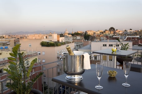 View from property. Grand Hotel Tiberio