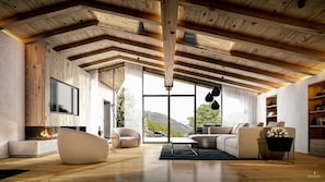 Deluxe Penthouse | Hypo-allergenic bedding, minibar, in-room safe, free WiFi