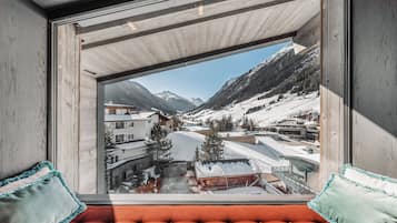 Deluxe-penthouselejlighed | Allergivenligt sengetøj, minibar, pengeskab på værelset, gratis Wi-Fi