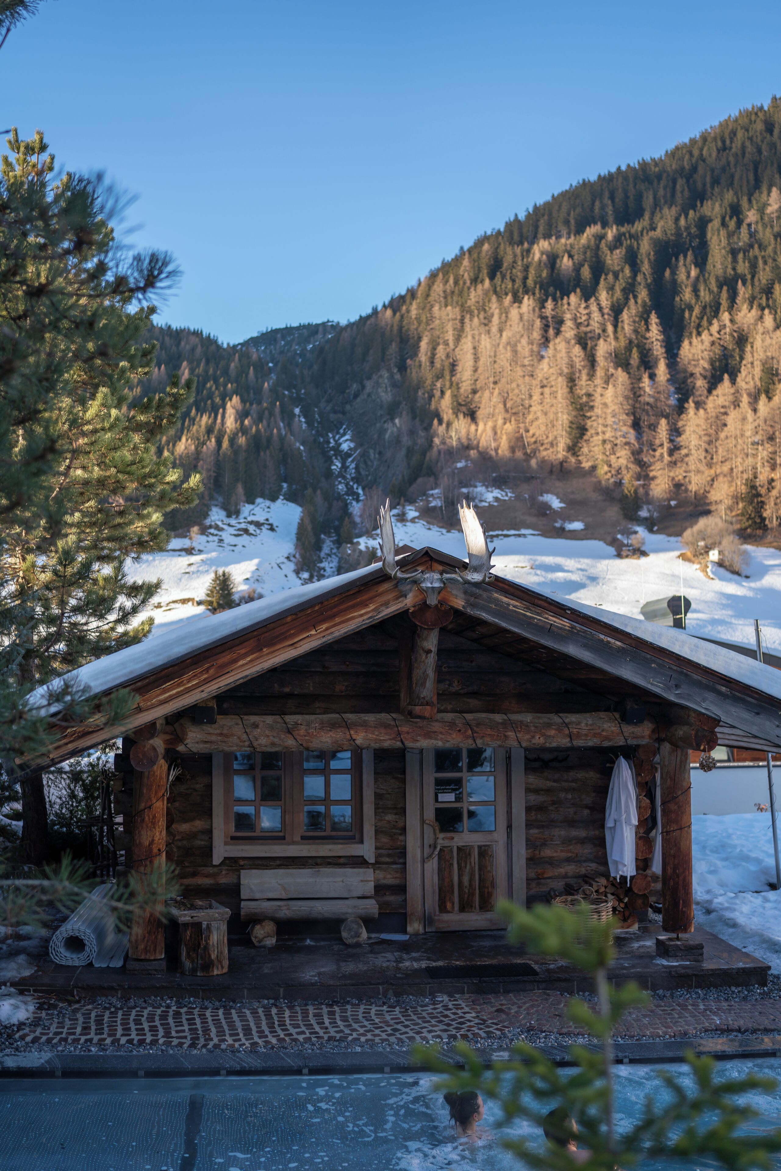 sauna, hot tub, facials, manicures and pedicures, massages