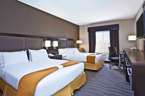 Pillowtop beds, desk, laptop workspace, blackout drapes - Holiday Inn Express Hotel & Suites Columbus-Groveport by IHG (Groveport)
