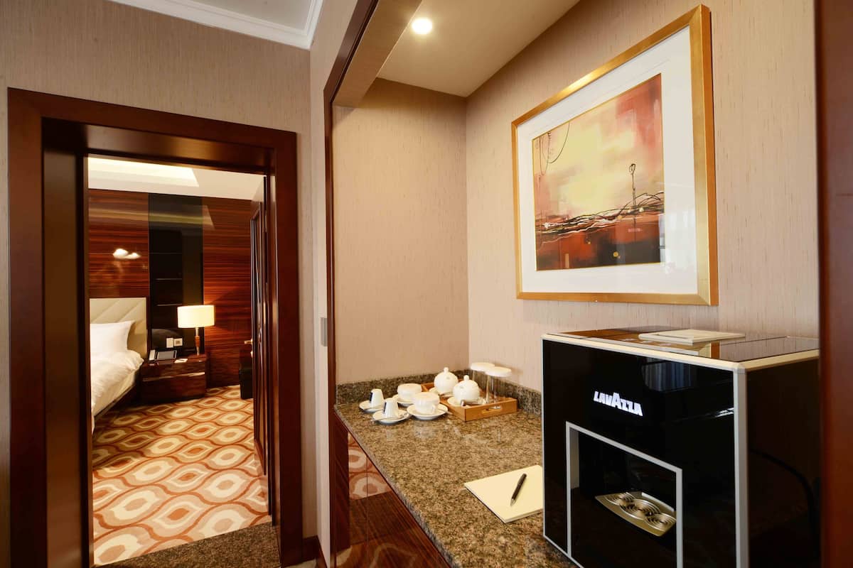 luxury suite | 1 bedroom, hypo-allergenic bedding, minibar, in-room safe