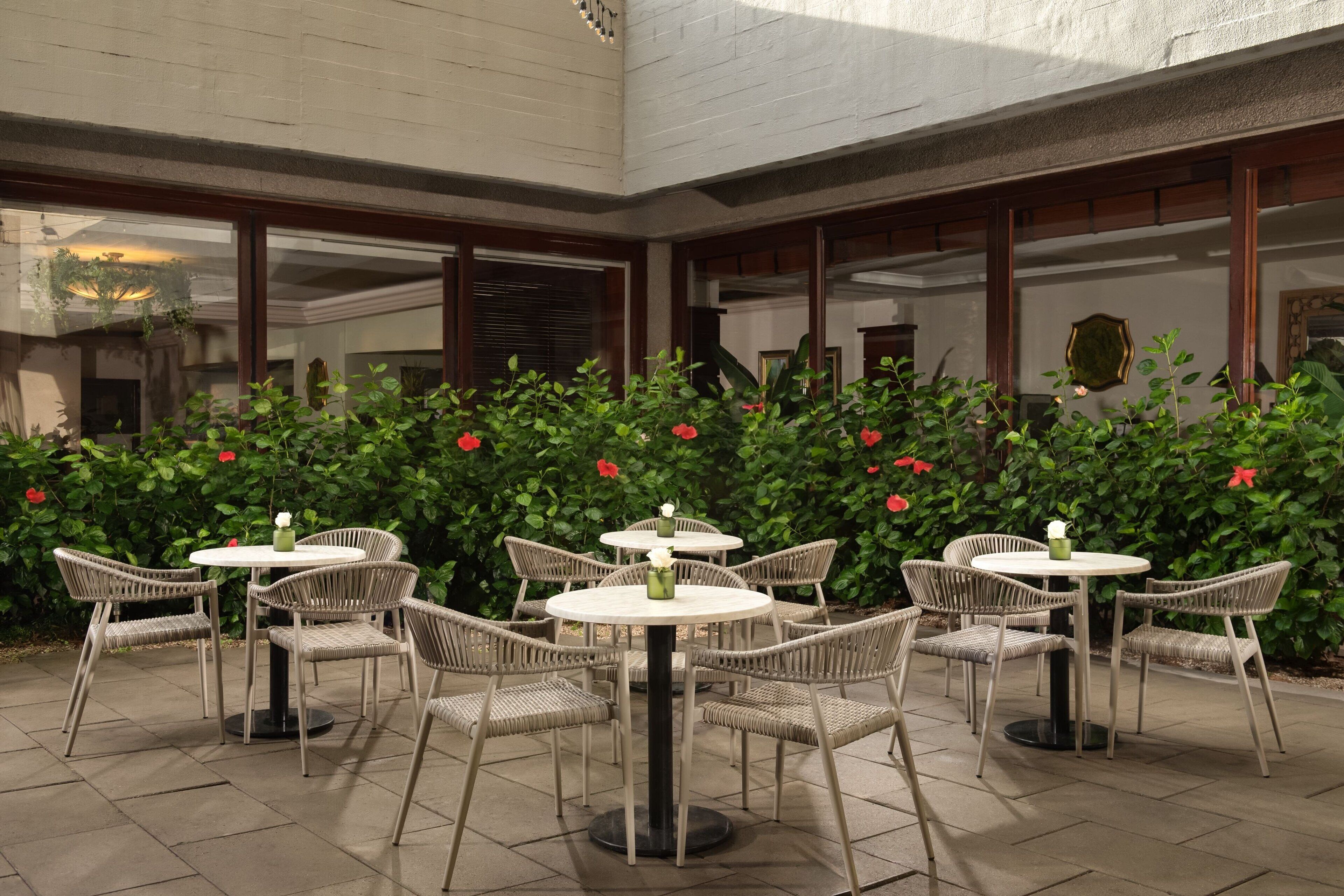 breakfast, lunch, dinner served; mediterranean cuisine, pool views