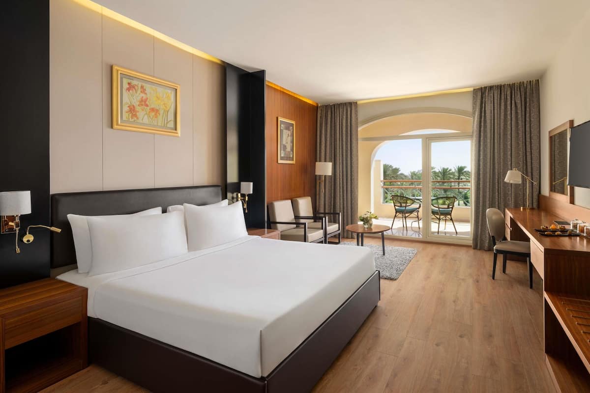 Premium bedding, memory-foam beds, minibar, in-room safe